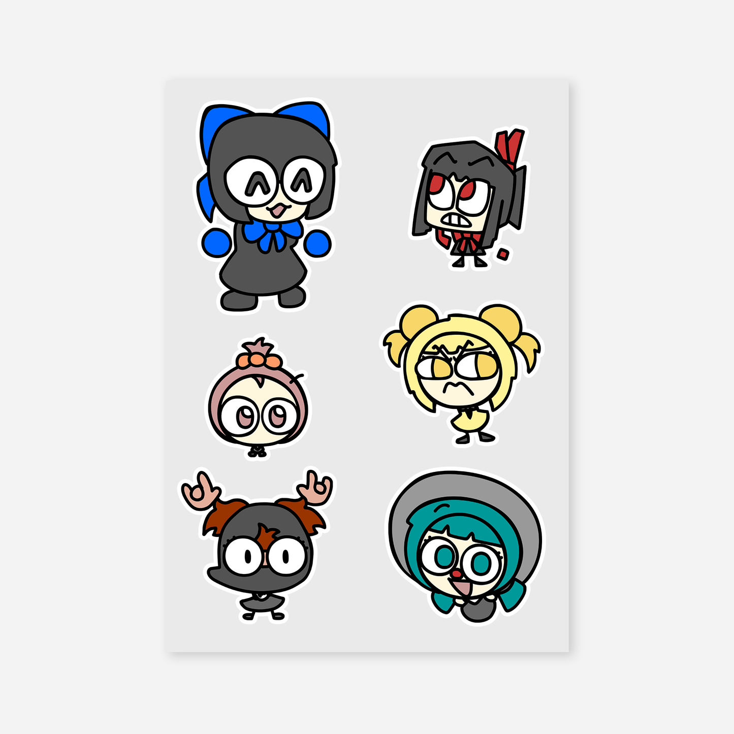 The P-Club! Deluxe Sticker Pack